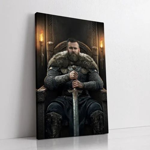 The King of Vikings portrait